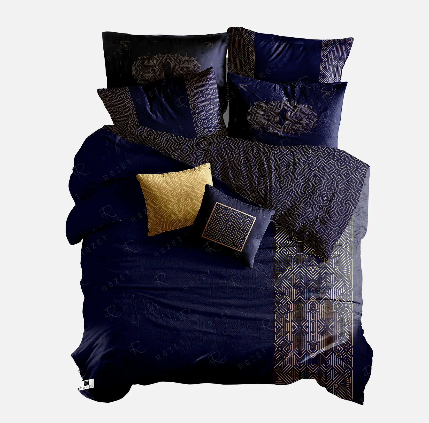 روی A ست روتختی سه‌بعدی چاپ دیجیتال مدل RZ156
